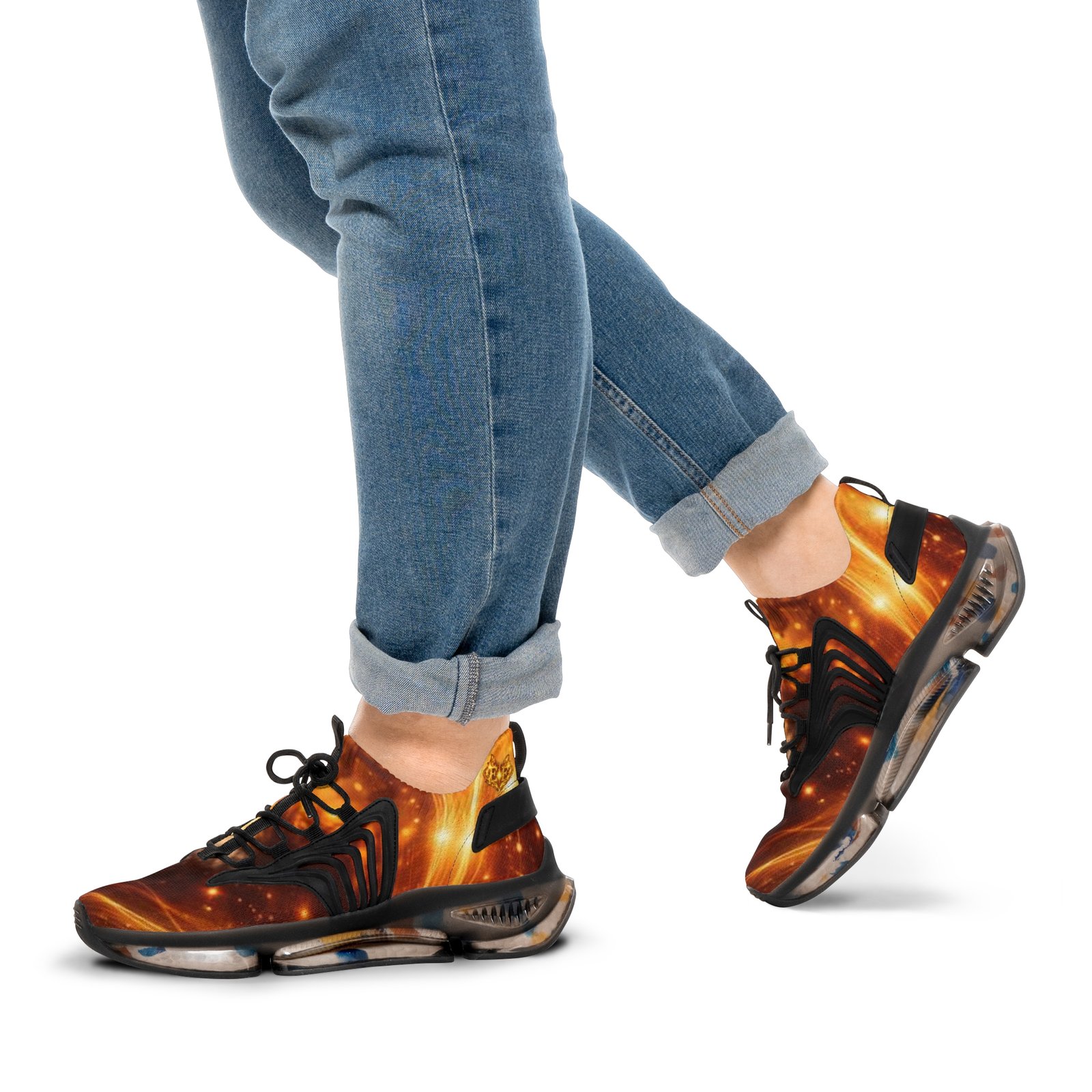 echoflame fiery galaxy print sneakers | mesh athletic shoes echoflame fiery galaxy print sneakers | mesh athletic shoes