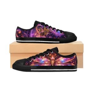 echoflame draonfly galaxy sneakers — women's low top shoes