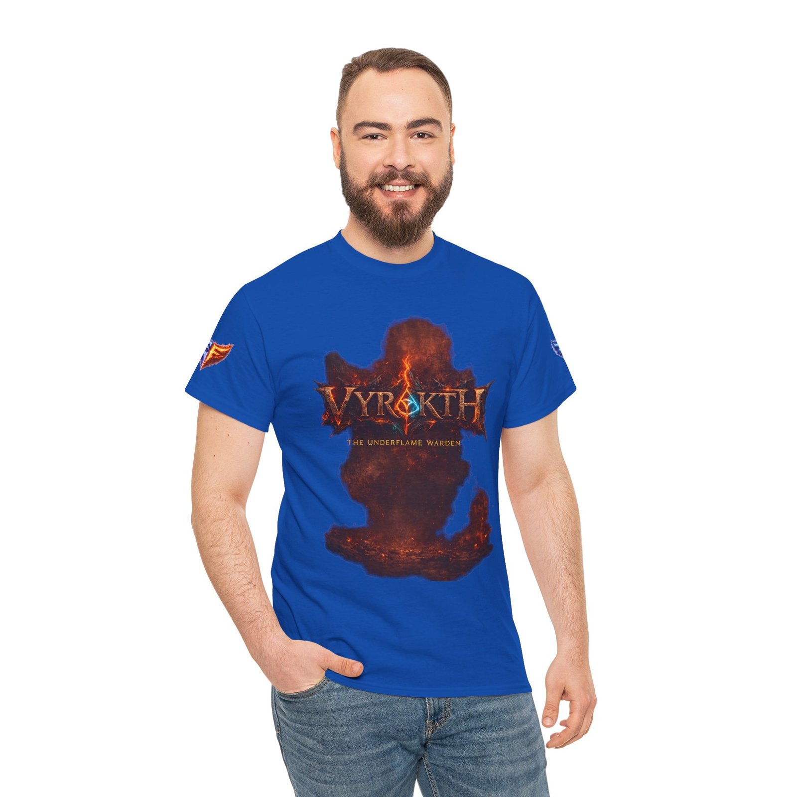 echoflame vyrakth dragon silhouette tee — vyrakth fantasy dragon graphic t shirt echoflame vyrakth dragon silhouette tee — vyrakth fantasy dragon graphic t shirt