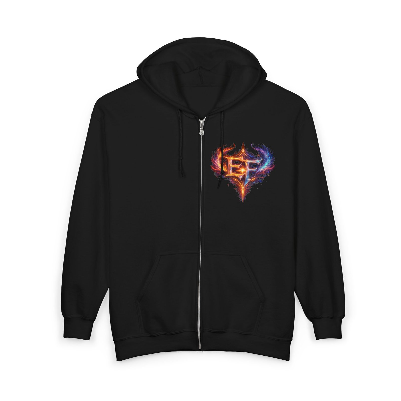 echoflame zip hoodie fiery gradient logo full zip sweatshirt echoflame zip hoodie fiery gradient logo full zip sweatshirt