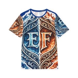 echoflame emblem flame & ice sports jersey