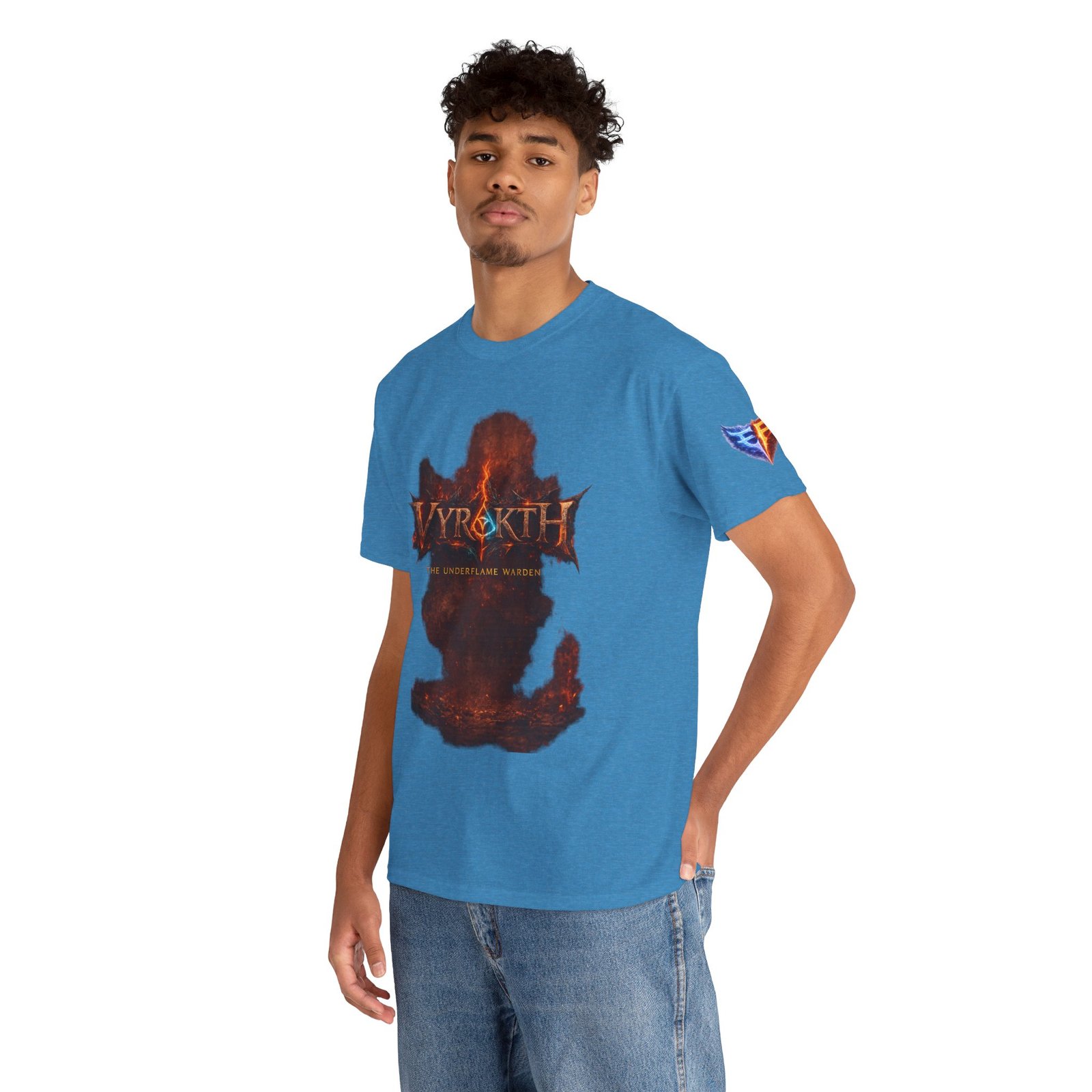 echoflame vyrakth dragon silhouette tee — vyrakth fantasy dragon graphic t shirt echoflame vyrakth dragon silhouette tee — vyrakth fantasy dragon graphic t shirt