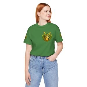 echoflame frog & fly graphic tee — vintage nature crest t shirt
