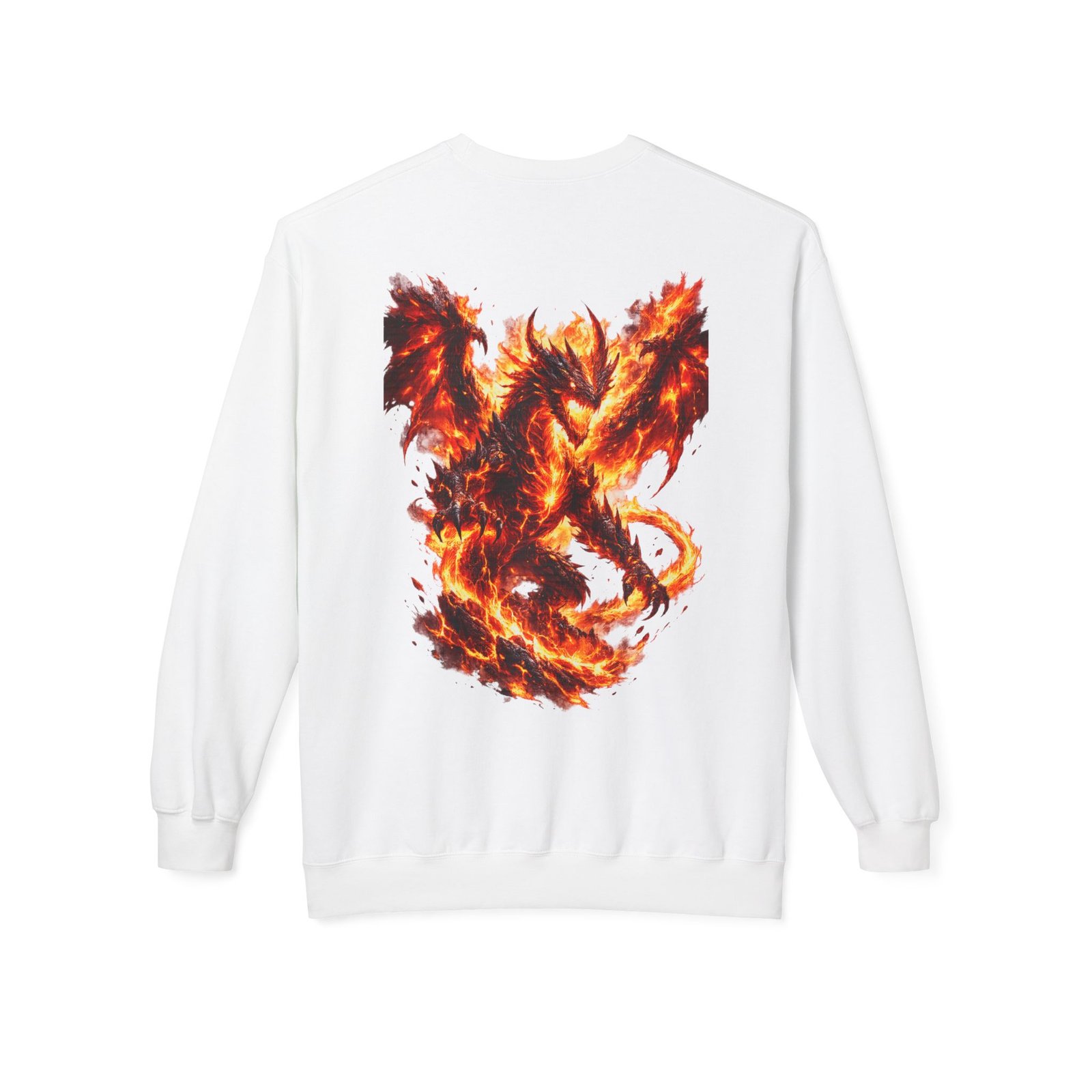 echoflame inferno dragon crewneck sweatshirt echoflame inferno dragon crewneck sweatshirt