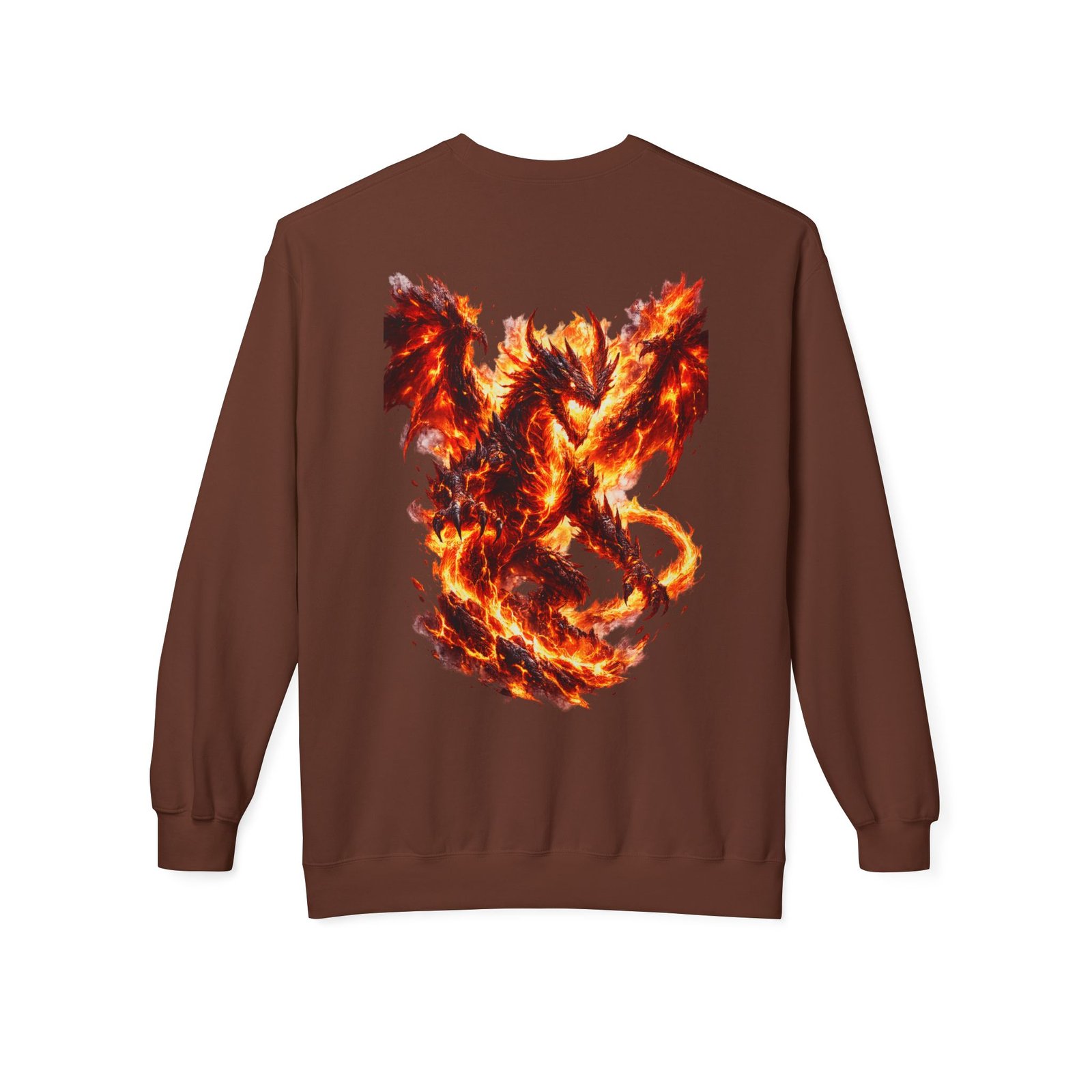 echoflame inferno dragon crewneck sweatshirt echoflame inferno dragon crewneck sweatshirt