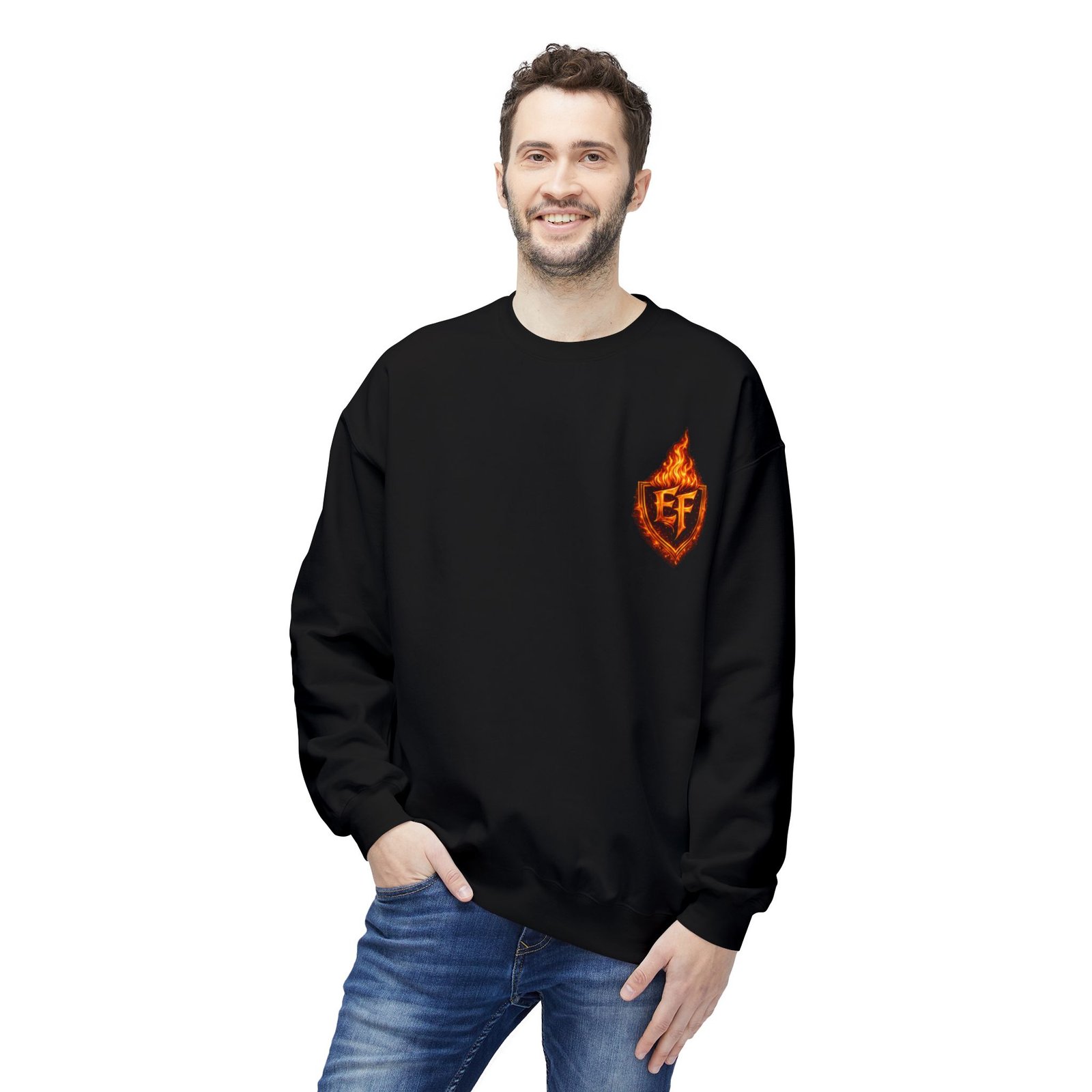 echoflame inferno dragon crewneck sweatshirt echoflame inferno dragon crewneck sweatshirt