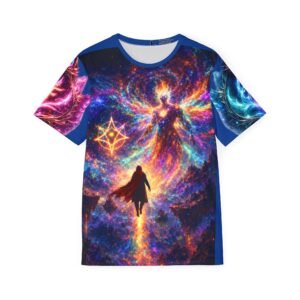echoflame cosmic phoenix guardian jersey | all over print