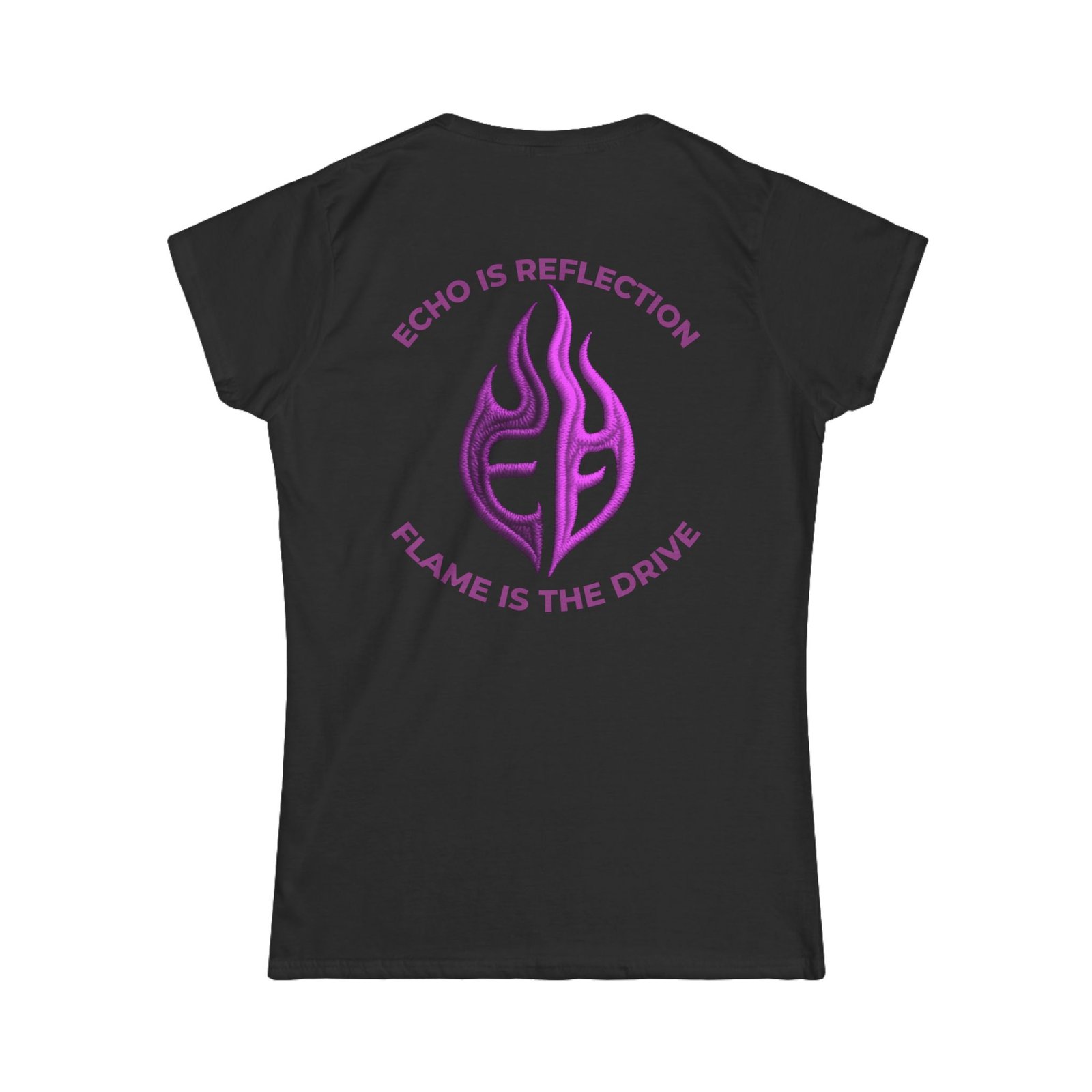 echoflame women's softstyle tee echoflame women's softstyle tee