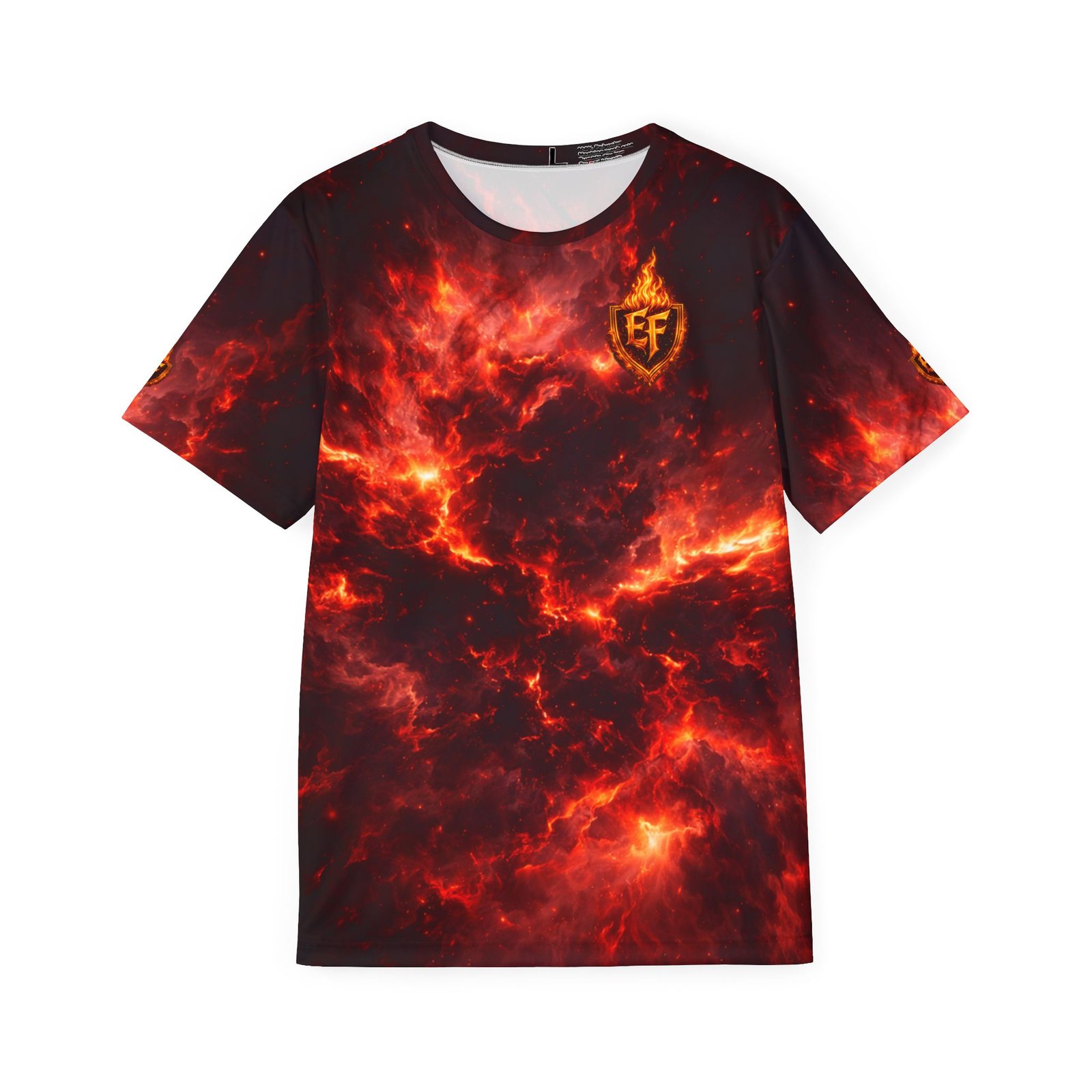 echoflame fire dragon sports jersey — men’s all over print athletic tee echoflame fire dragon sports jersey — men’s all over print athletic tee