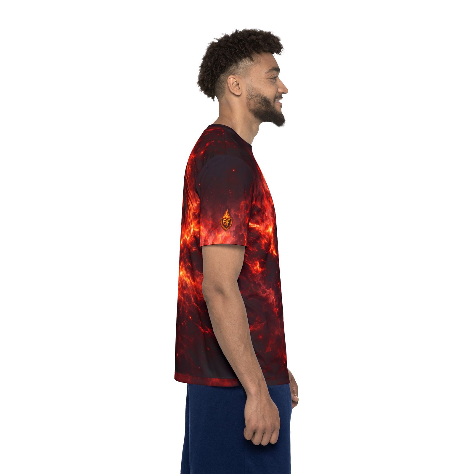 echoflame fire dragon sports jersey — men’s all over print athletic tee echoflame fire dragon sports jersey — men’s all over print athletic tee