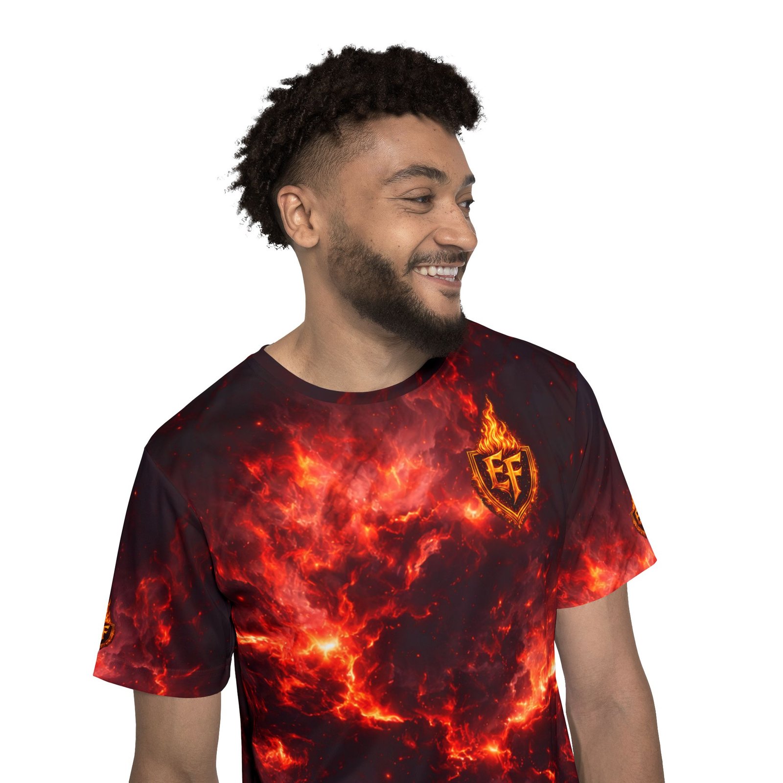 echoflame fire dragon sports jersey — men’s all over print athletic tee echoflame fire dragon sports jersey — men’s all over print athletic tee