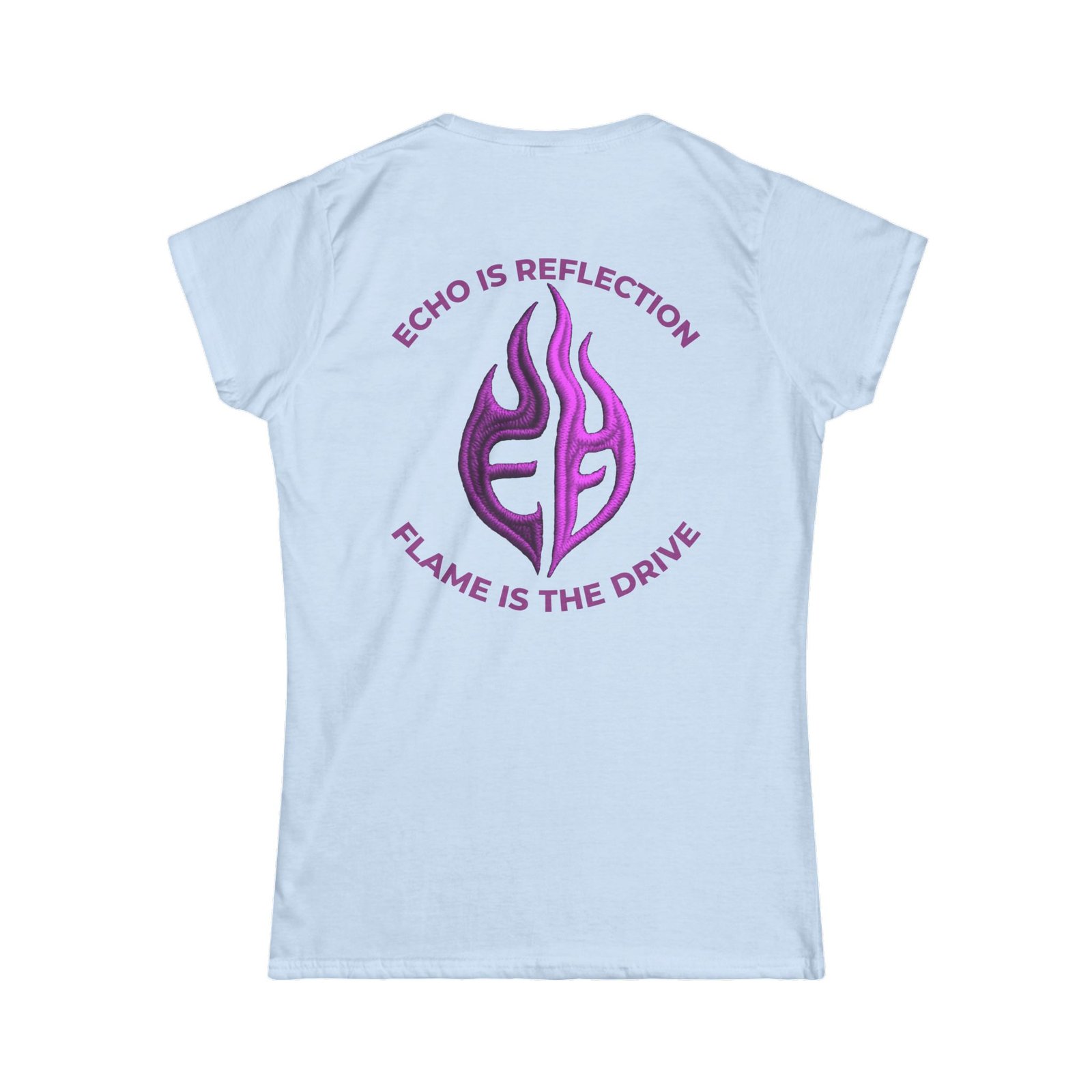 echoflame women's softstyle tee echoflame women's softstyle tee