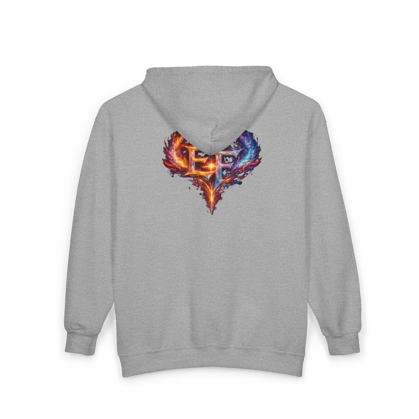 echoflame zip hoodie fiery gradient logo full zip sweatshirt echoflame zip hoodie fiery gradient logo full zip sweatshirt