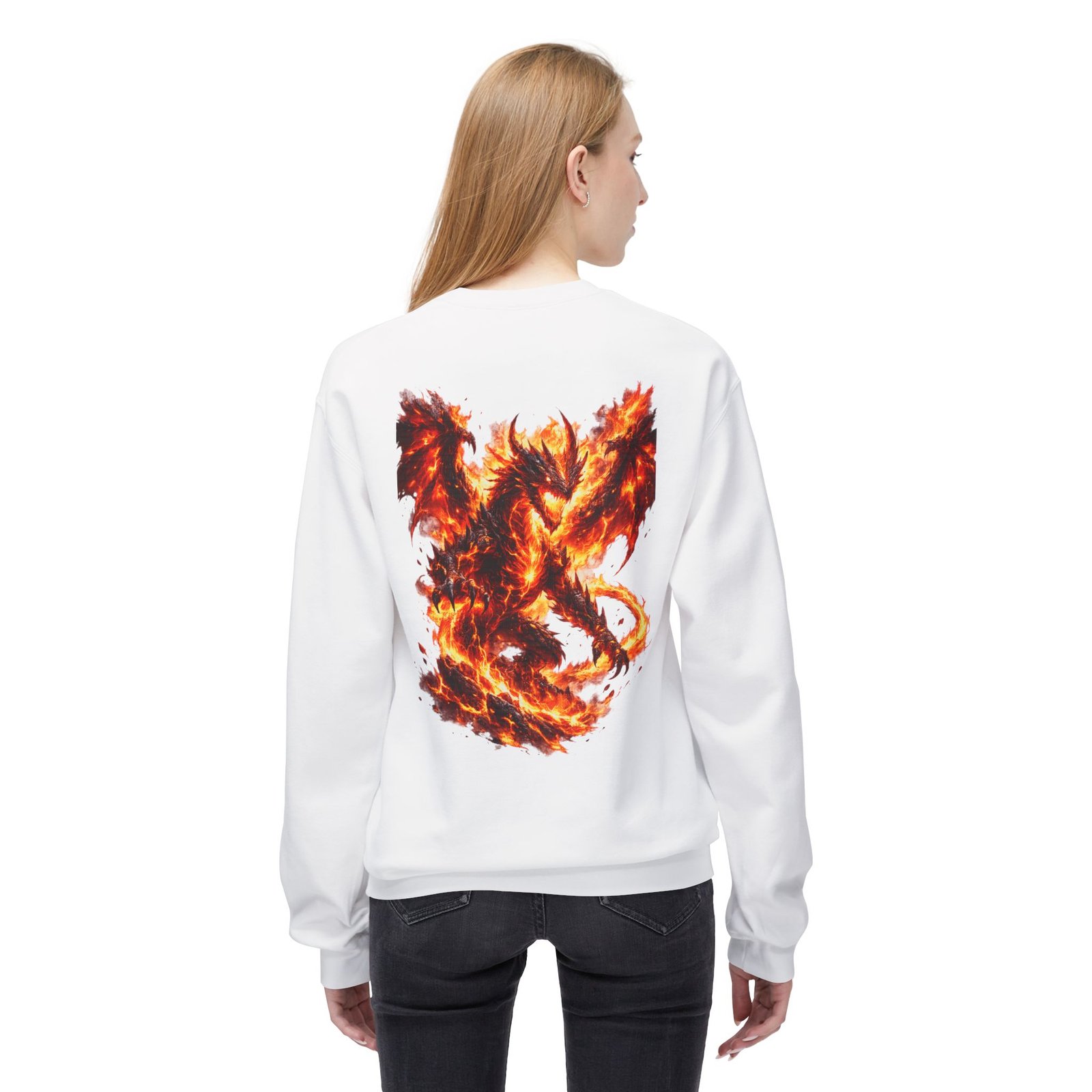echoflame inferno dragon crewneck sweatshirt echoflame inferno dragon crewneck sweatshirt