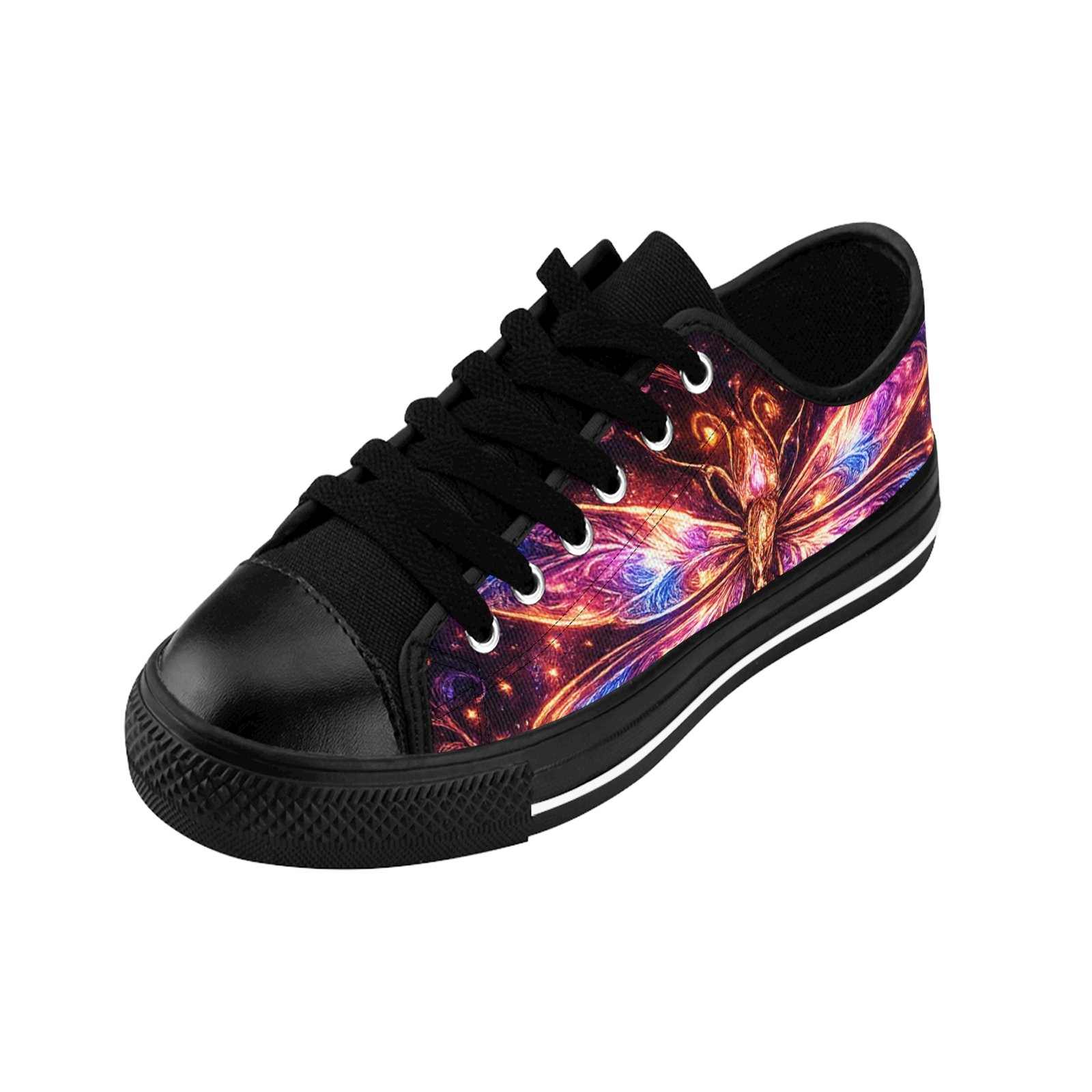 echoflame draonfly galaxy sneakers — women's low top shoes echoflame draonfly galaxy sneakers — women's low top shoes