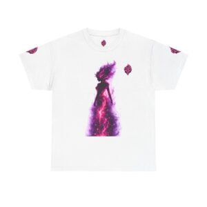 echofleme cosmic flaming heart tee | cosmic sorceress shirt