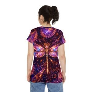 echoflame paisley dragonfly women's tee