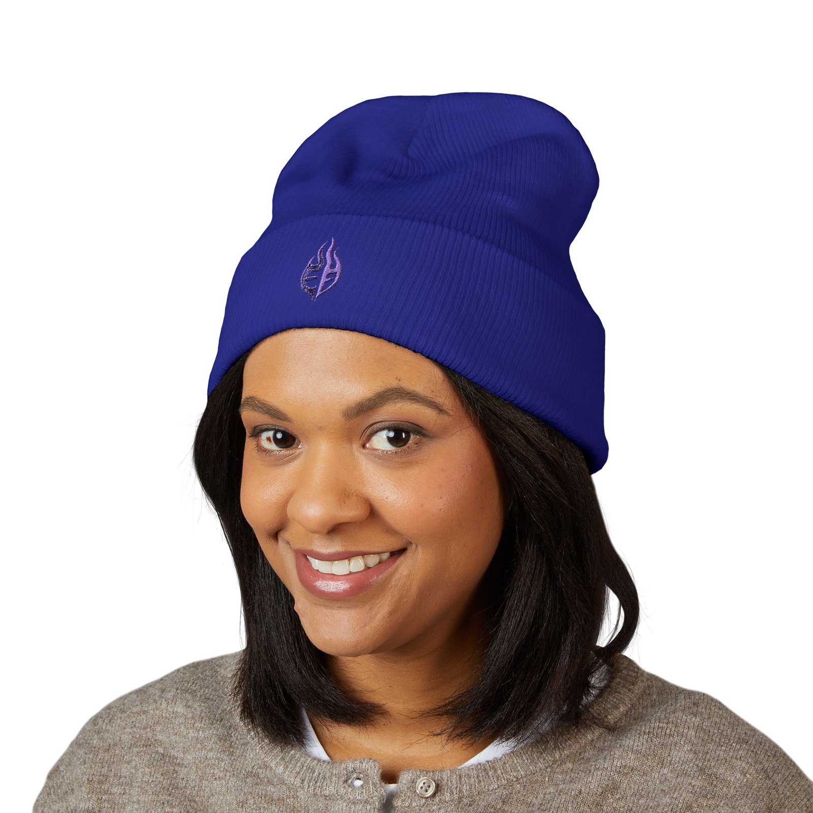 echoflame classic cuffed beanie (embroidery) echoflame classic cuffed beanie (embroidery)