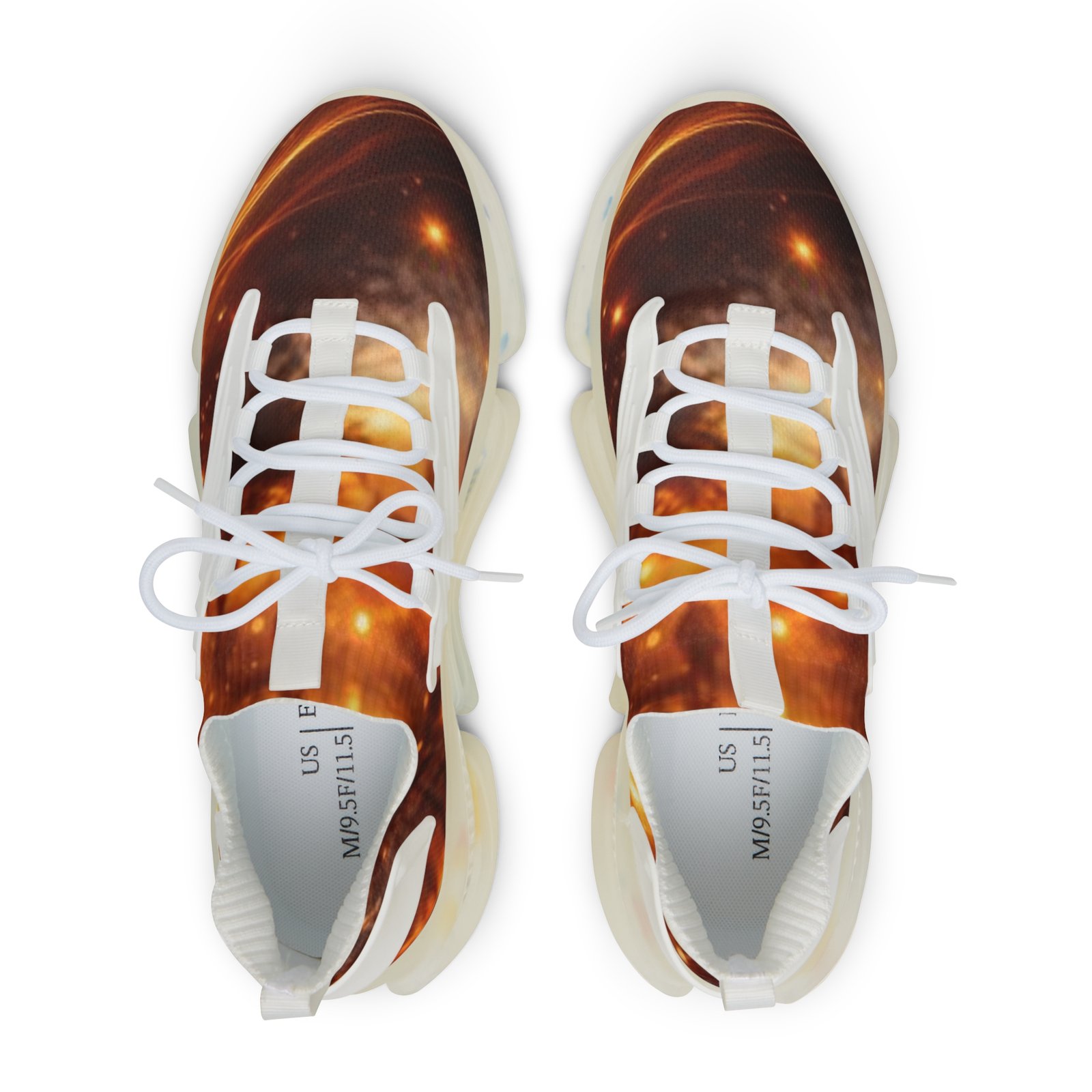 echoflame fiery galaxy print sneakers | mesh athletic shoes echoflame fiery galaxy print sneakers | mesh athletic shoes