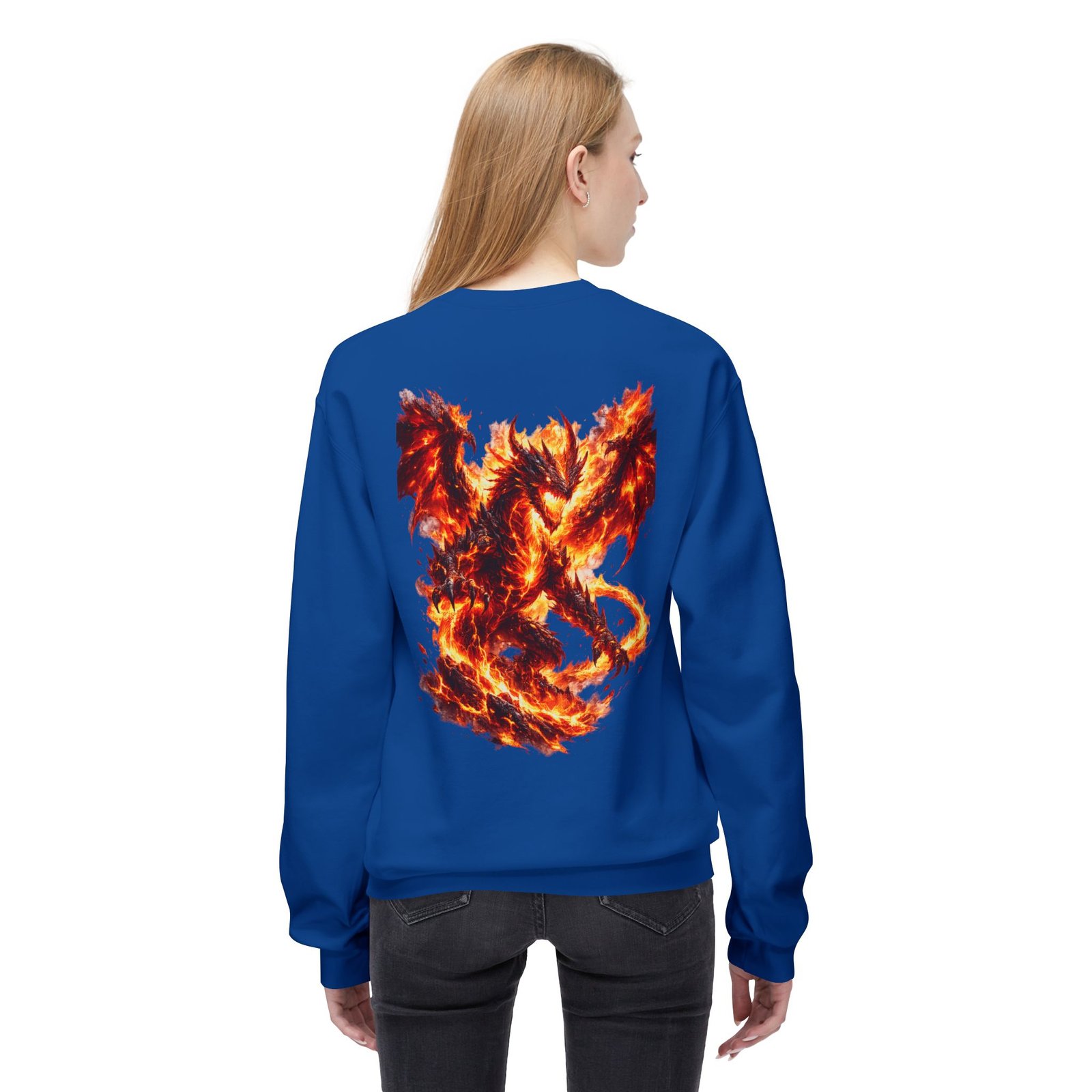 echoflame inferno dragon crewneck sweatshirt echoflame inferno dragon crewneck sweatshirt