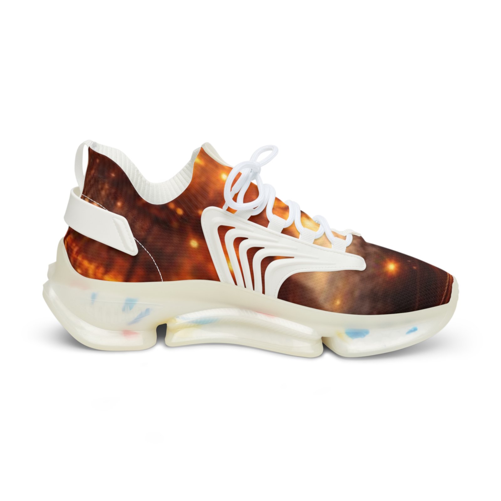 echoflame fiery galaxy print sneakers | mesh athletic shoes echoflame fiery galaxy print sneakers | mesh athletic shoes