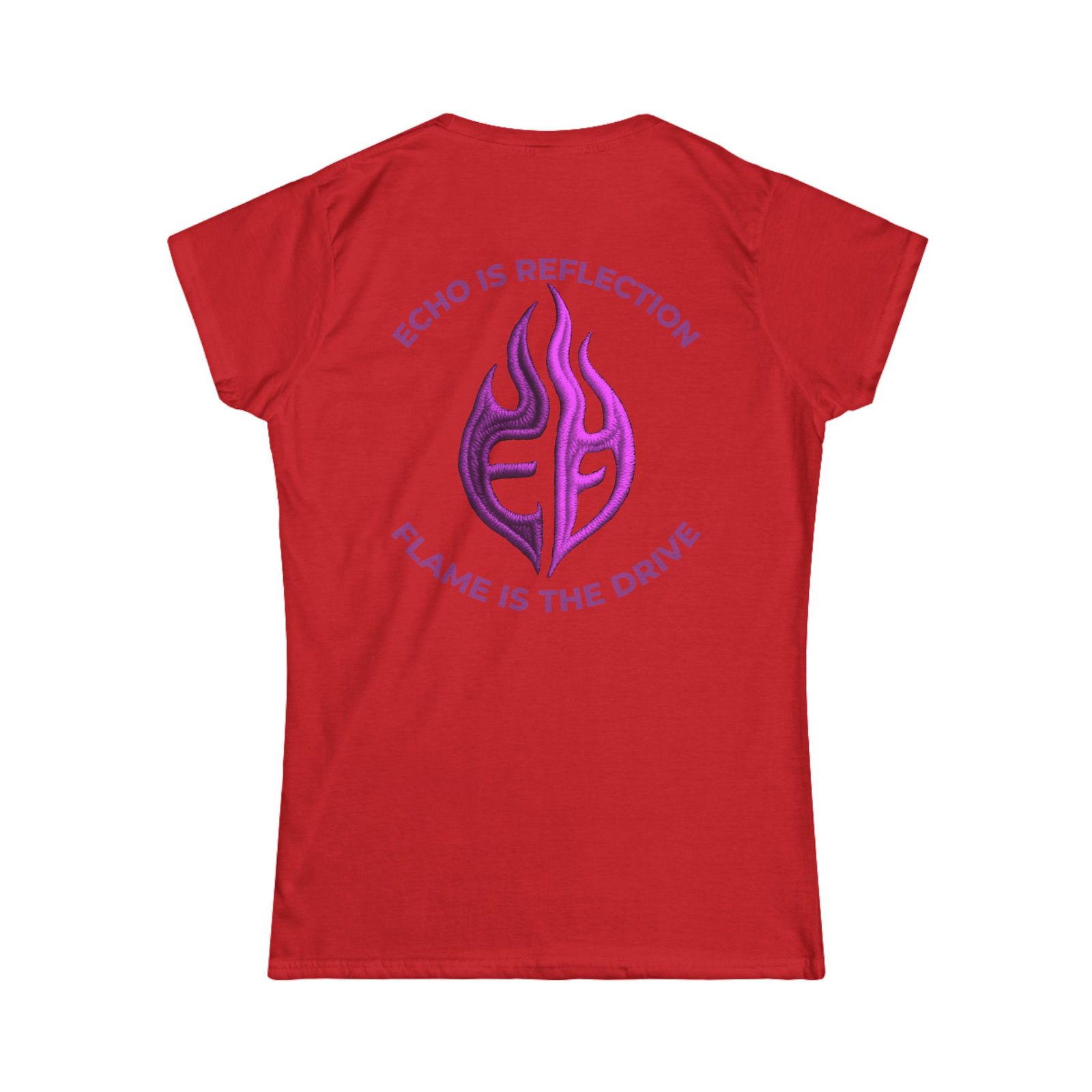 echoflame women's softstyle tee echoflame women's softstyle tee