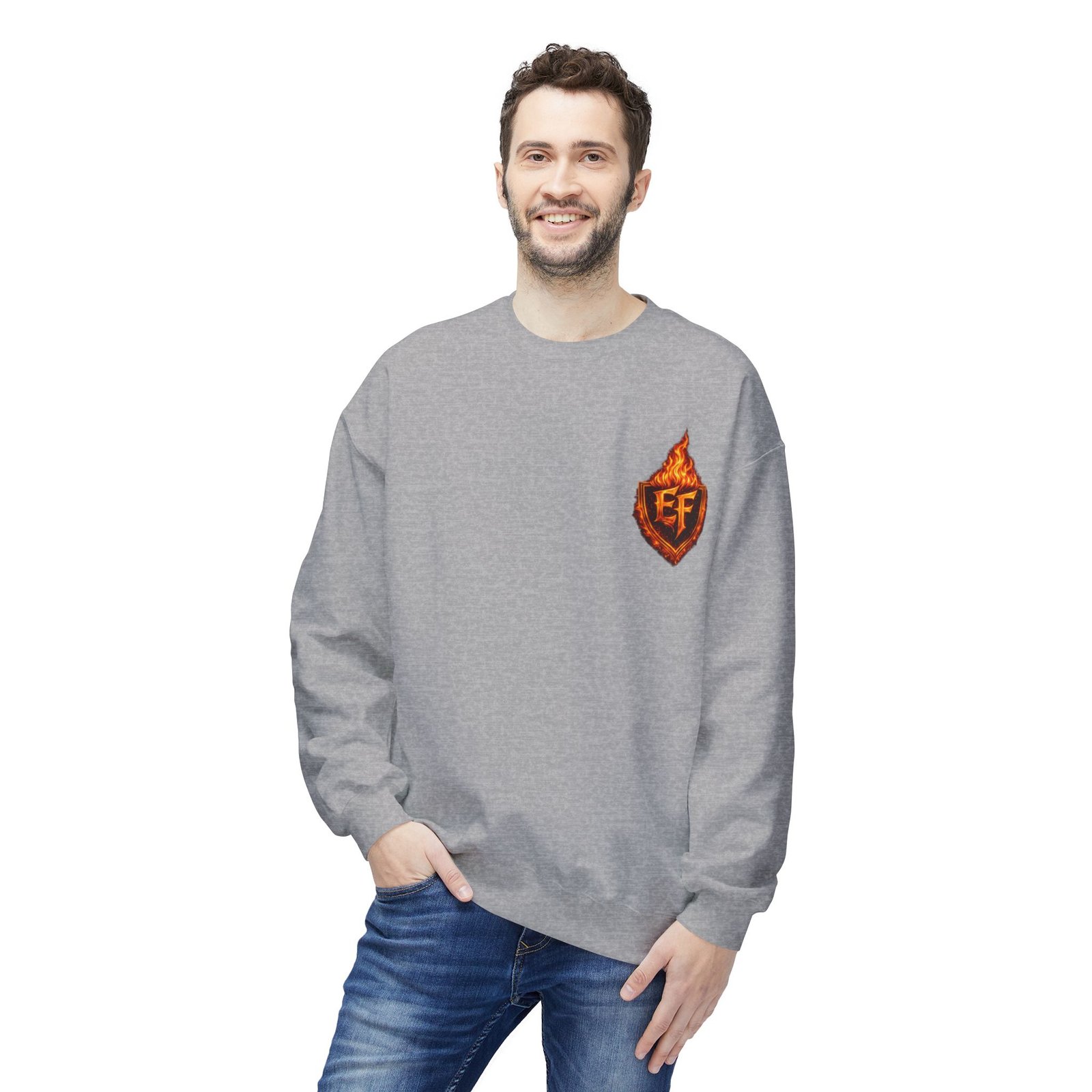 echoflame inferno dragon crewneck sweatshirt echoflame inferno dragon crewneck sweatshirt