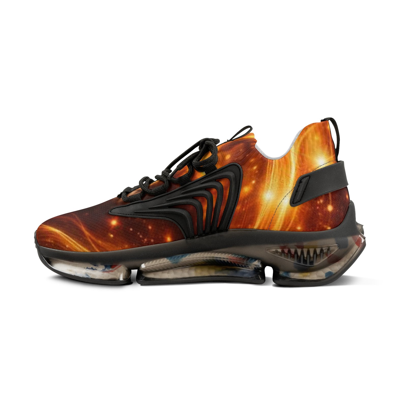 echoflame fiery galaxy print sneakers | mesh athletic shoes echoflame fiery galaxy print sneakers | mesh athletic shoes