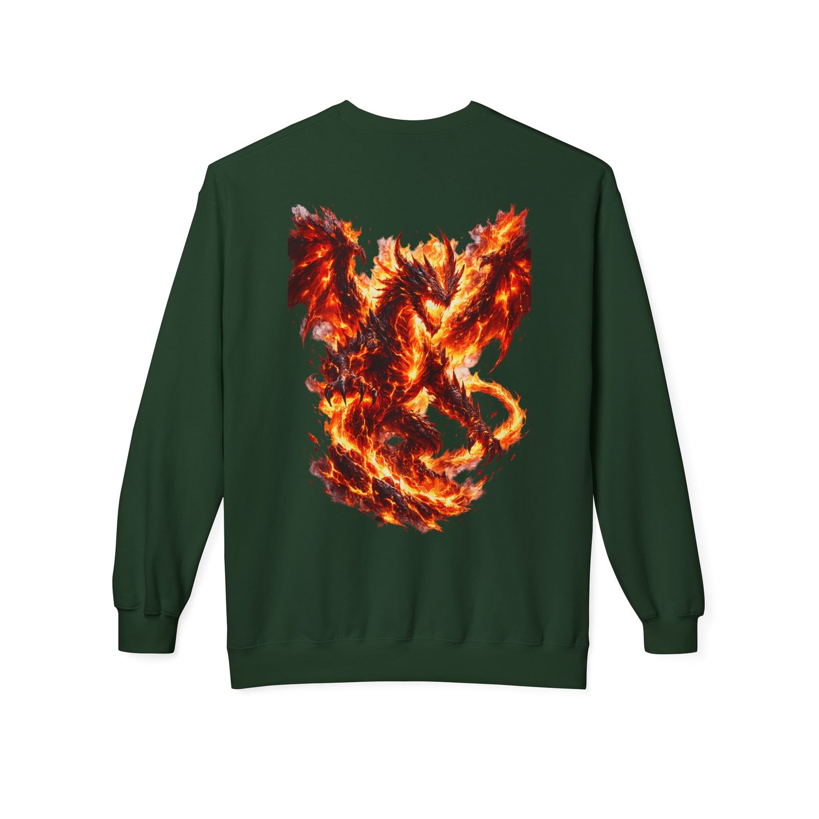 echoflame inferno dragon crewneck sweatshirt echoflame inferno dragon crewneck sweatshirt
