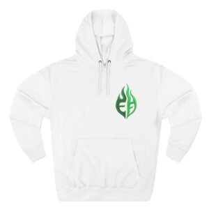 echoflame three panel fleece hoodie