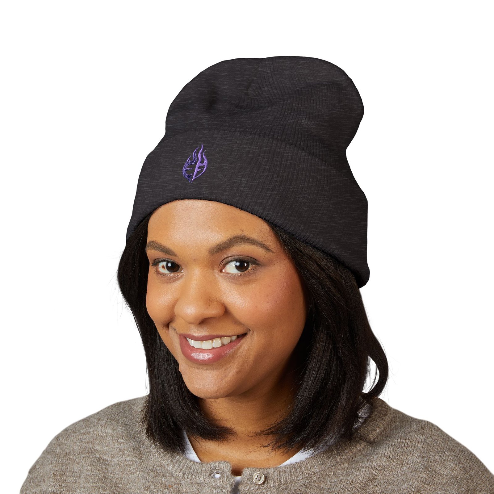 echoflame classic cuffed beanie (embroidery) echoflame classic cuffed beanie (embroidery)