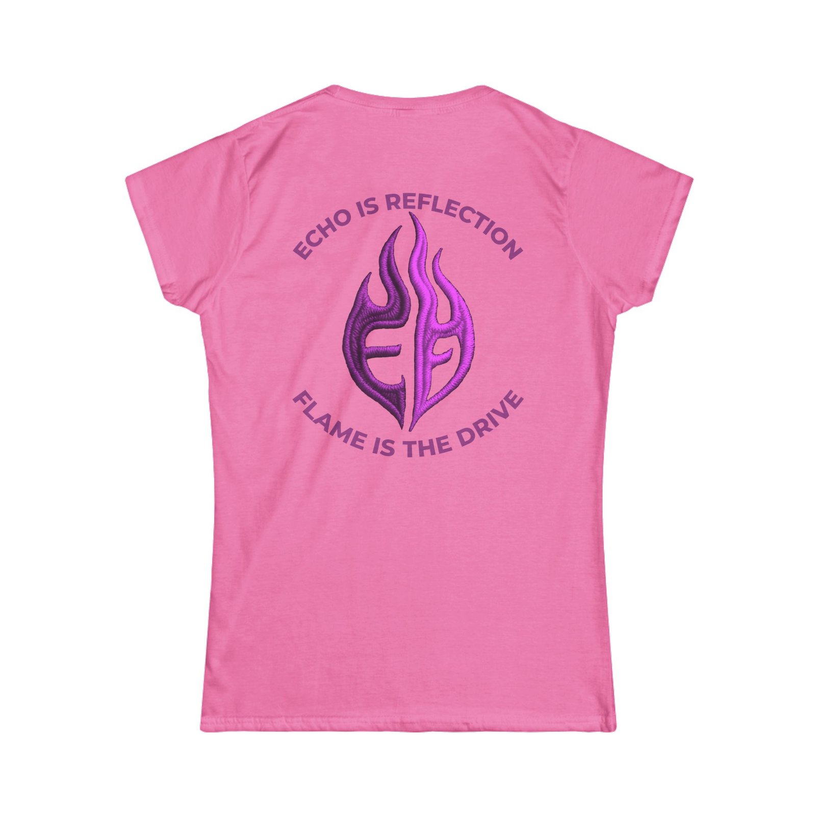 echoflame women's softstyle tee echoflame women's softstyle tee