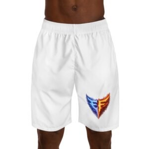 echoflame ember & frost logo jogger shorts