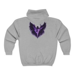 echoflame null seraph emblem full zip sweatshirt
