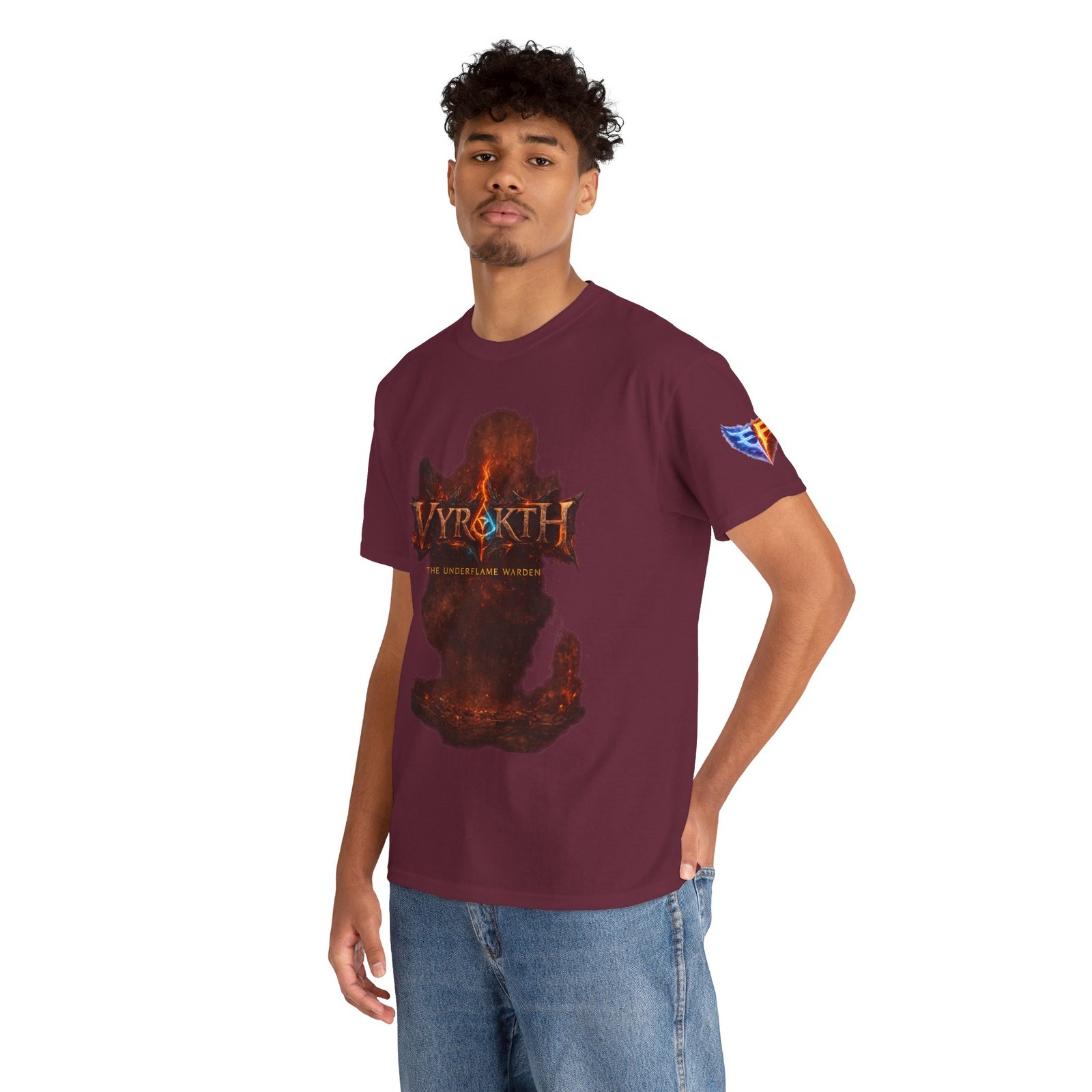 echoflame vyrakth dragon silhouette tee — vyrakth fantasy dragon graphic t shirt echoflame vyrakth dragon silhouette tee — vyrakth fantasy dragon graphic t shirt