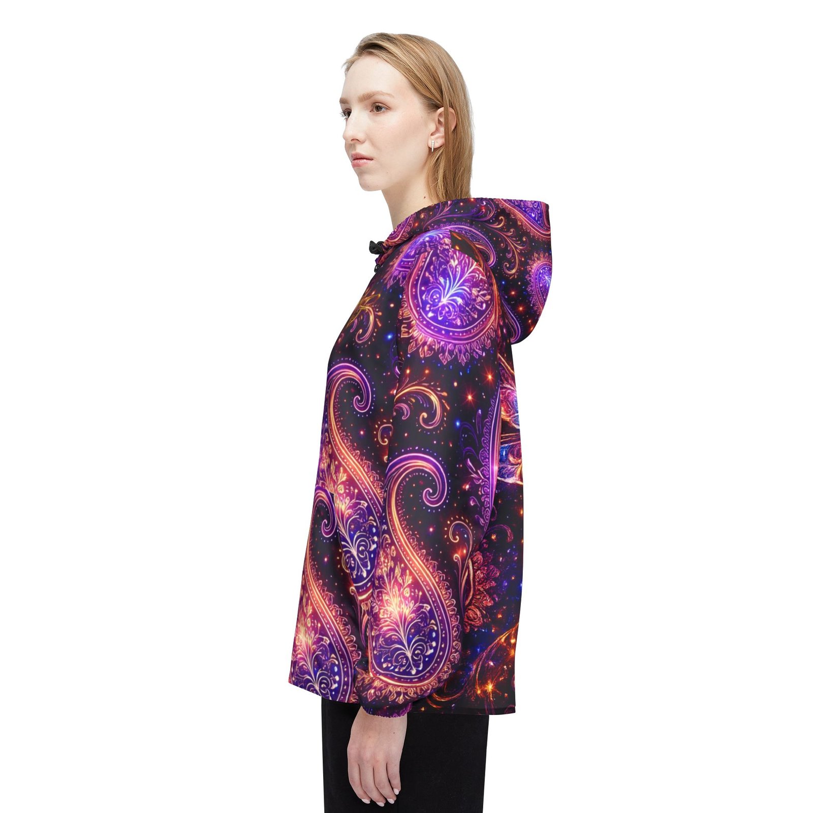 echoflame dragonfly paisley windbreaker jacket echoflame dragonfly paisley windbreaker jacket