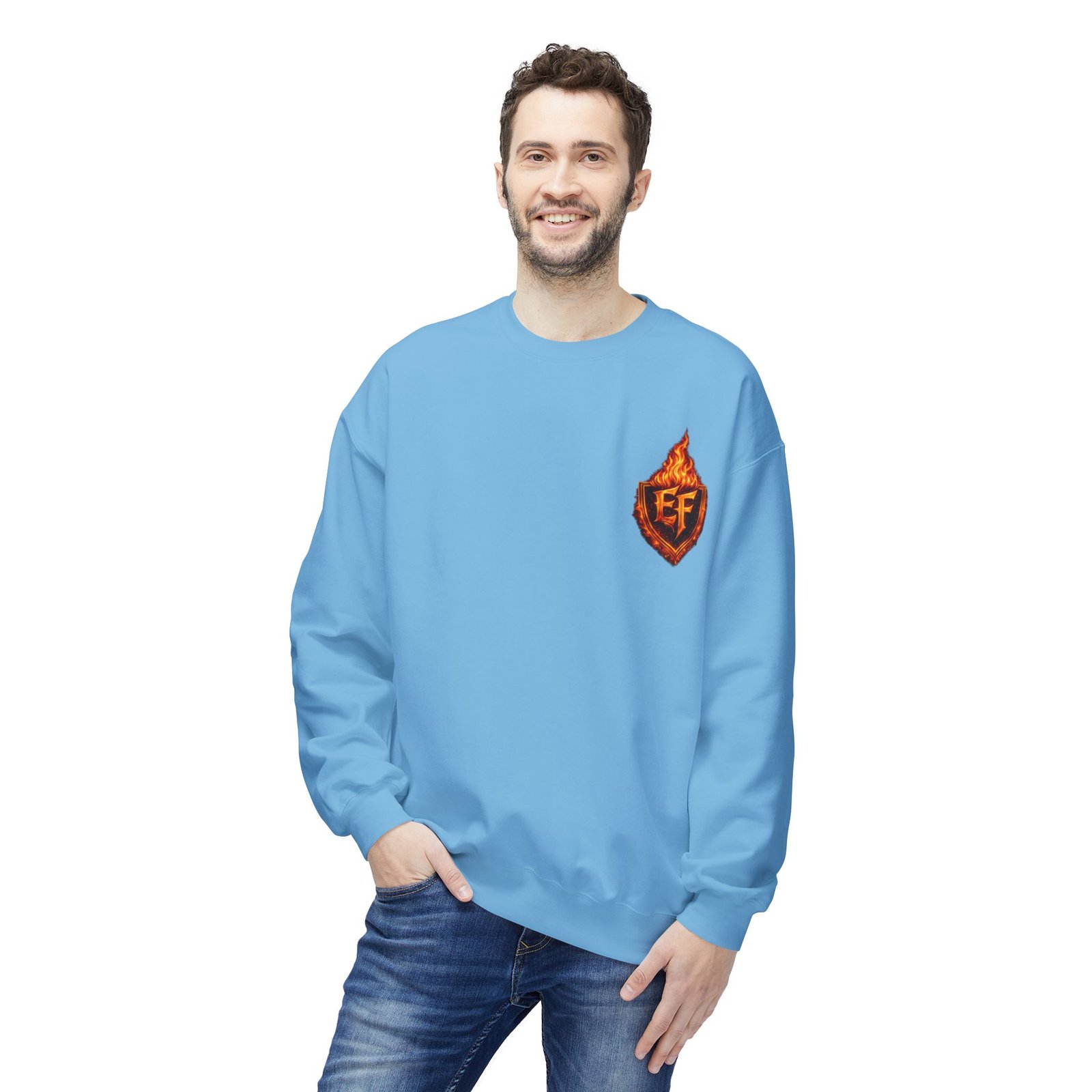 echoflame inferno dragon crewneck sweatshirt echoflame inferno dragon crewneck sweatshirt
