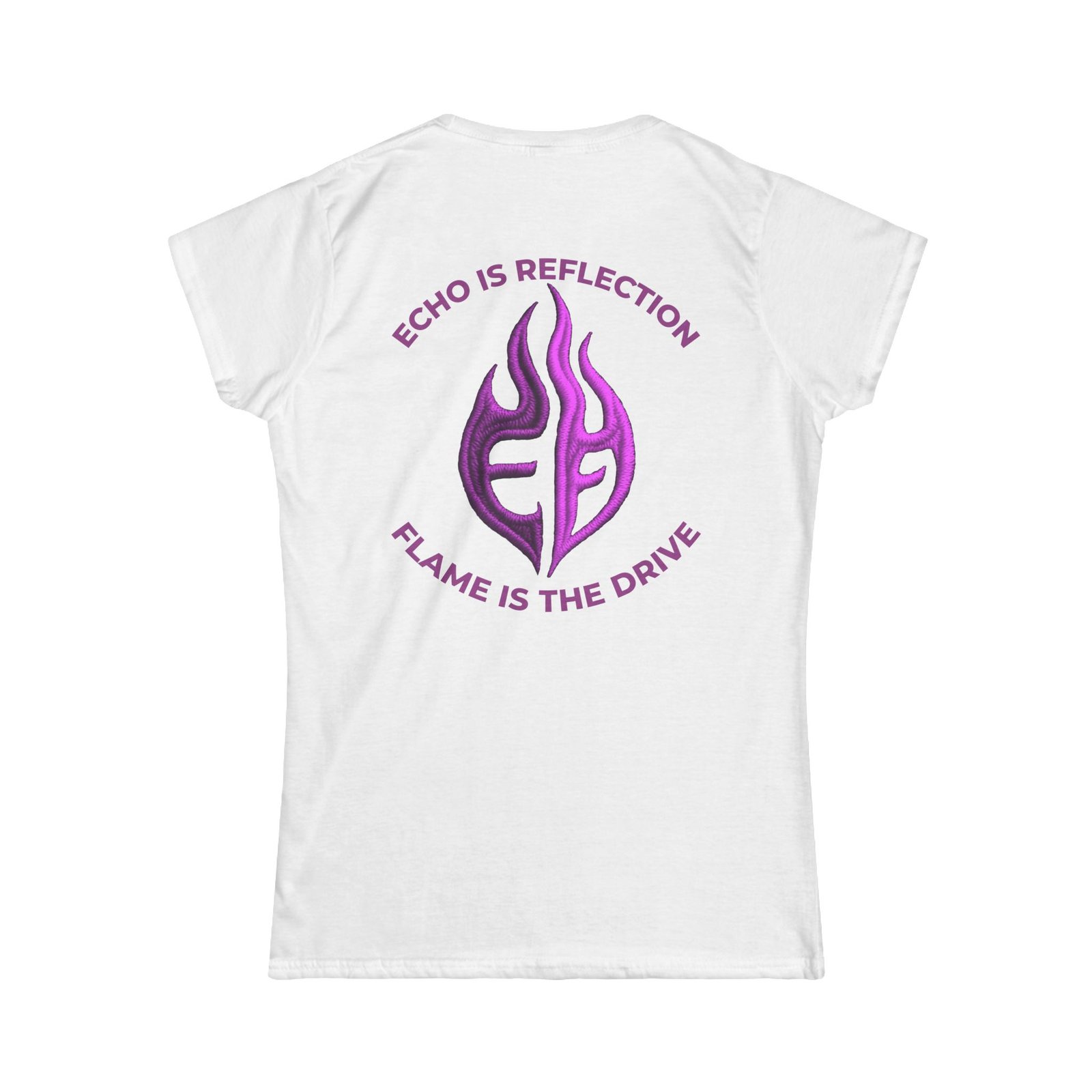 echoflame women's softstyle tee echoflame women's softstyle tee