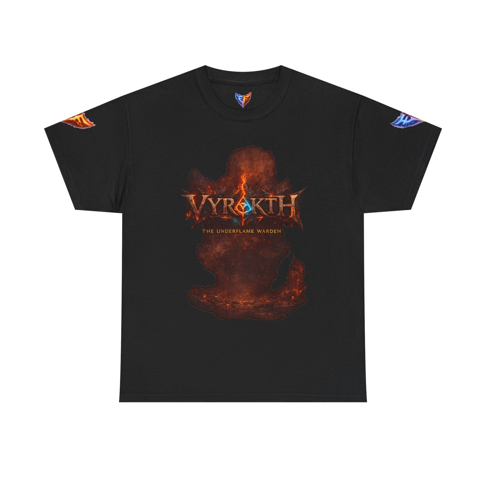 echoflame vyrakth dragon silhouette tee — vyrakth fantasy dragon graphic t shirt echoflame vyrakth dragon silhouette tee — vyrakth fantasy dragon graphic t shirt