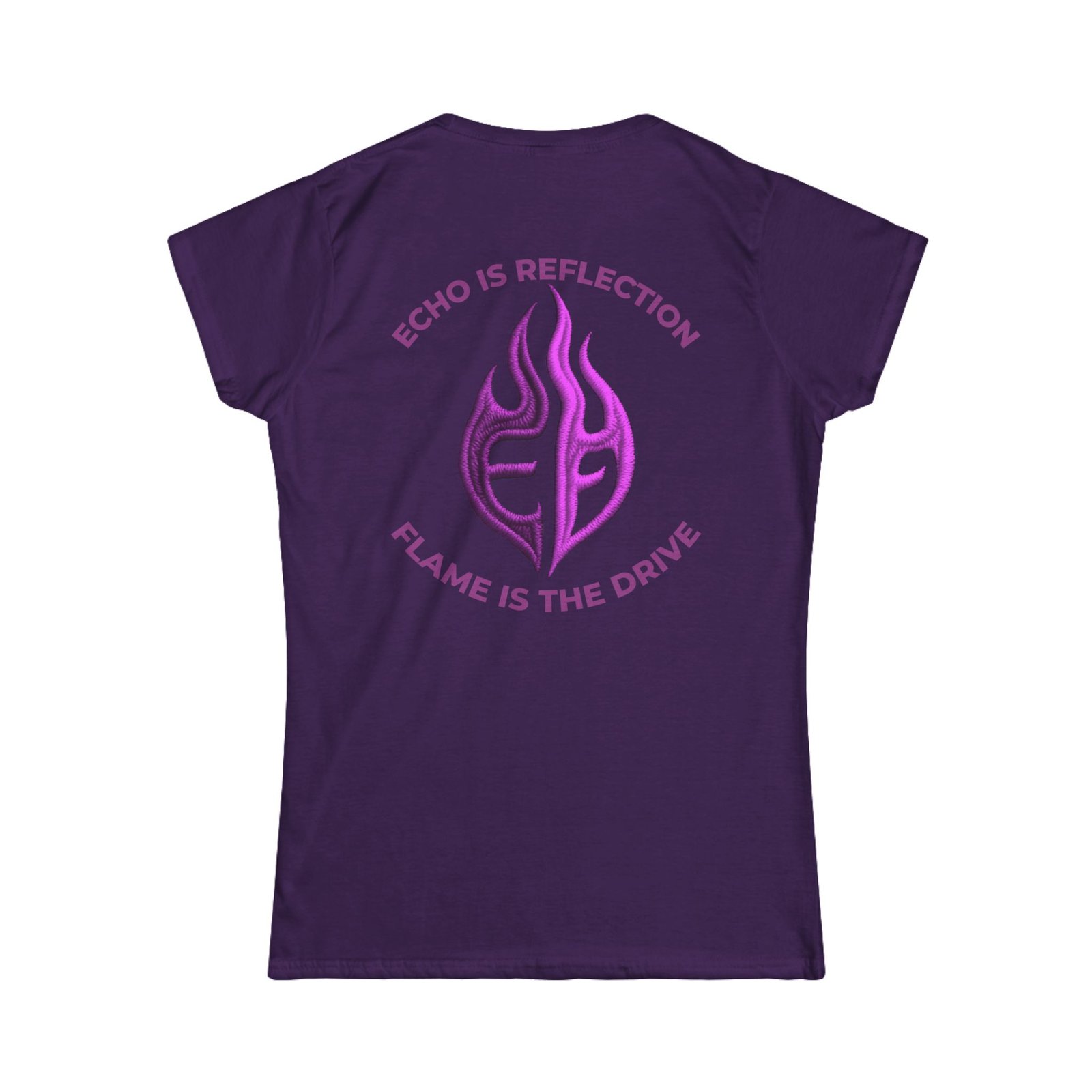 echoflame women's softstyle tee echoflame women's softstyle tee