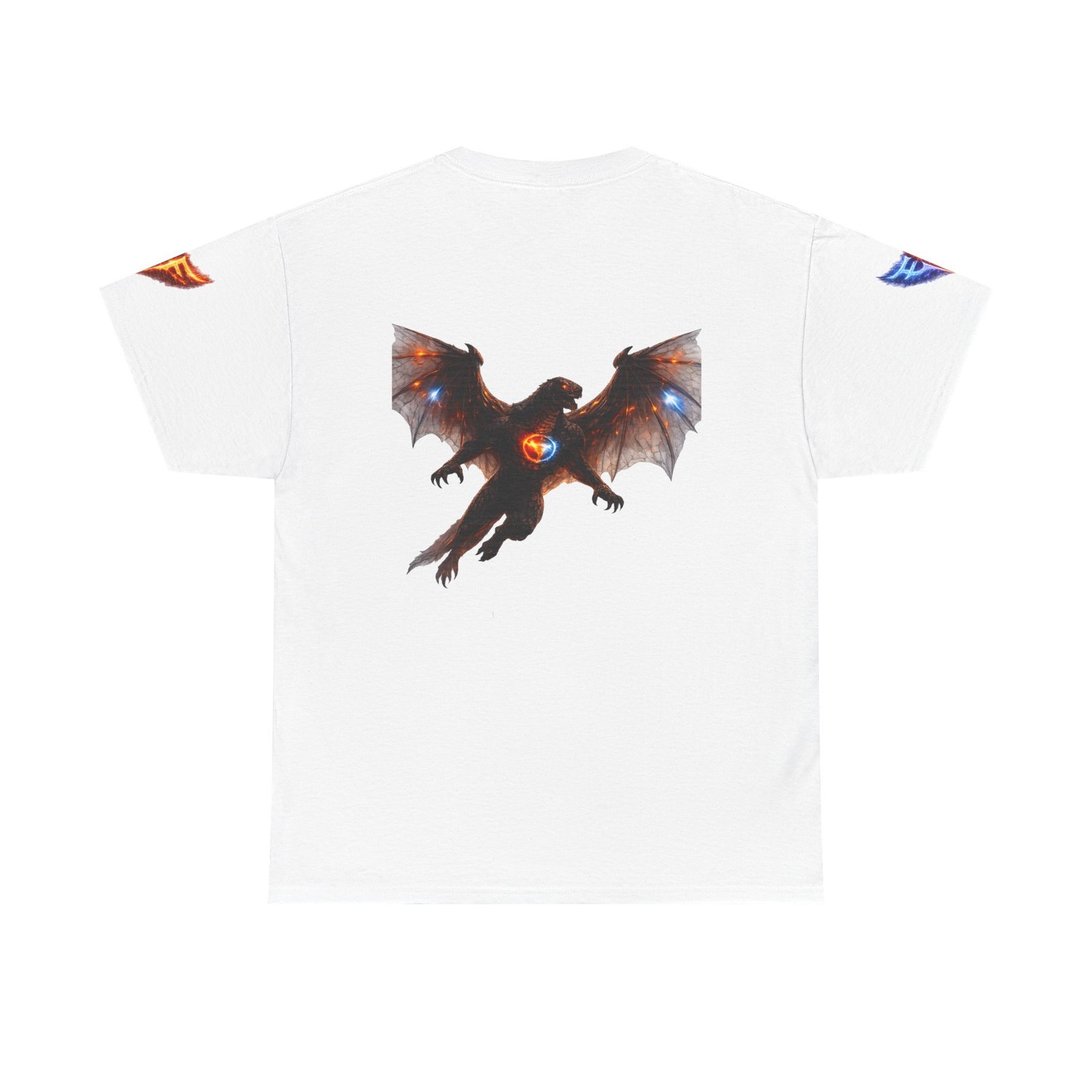 echoflame vyrakth dragon silhouette tee — vyrakth fantasy dragon graphic t shirt echoflame vyrakth dragon silhouette tee — vyrakth fantasy dragon graphic t shirt