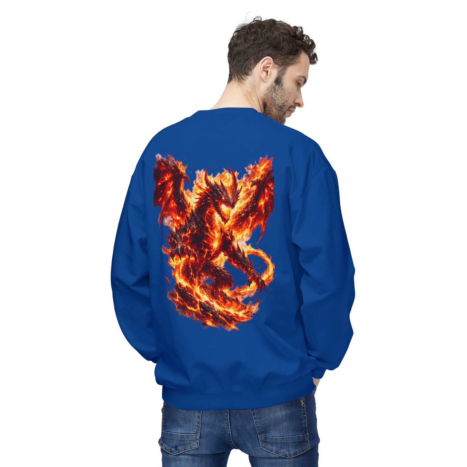 echoflame inferno dragon crewneck sweatshirt echoflame inferno dragon crewneck sweatshirt