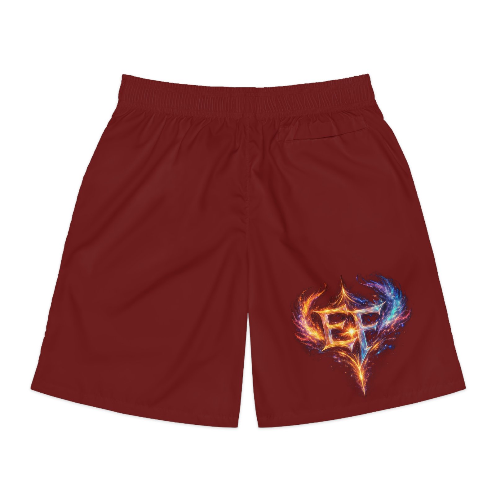 echoflame fiery emblem men's jogger shorts echoflame fiery emblem men's jogger shorts
