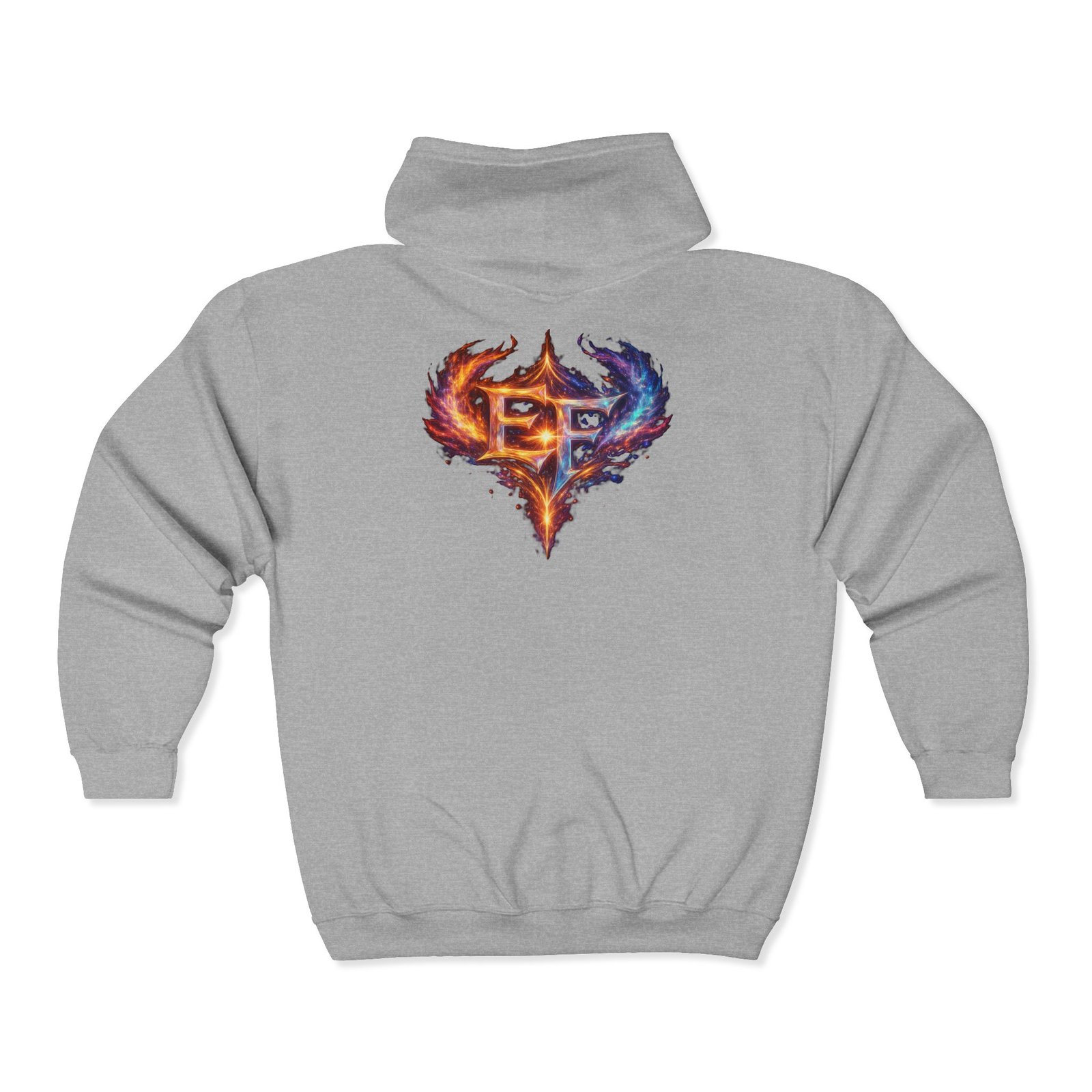 echoflame zip hoodie fiery gradient logo full zip sweatshirt echoflame zip hoodie fiery gradient logo full zip sweatshirt