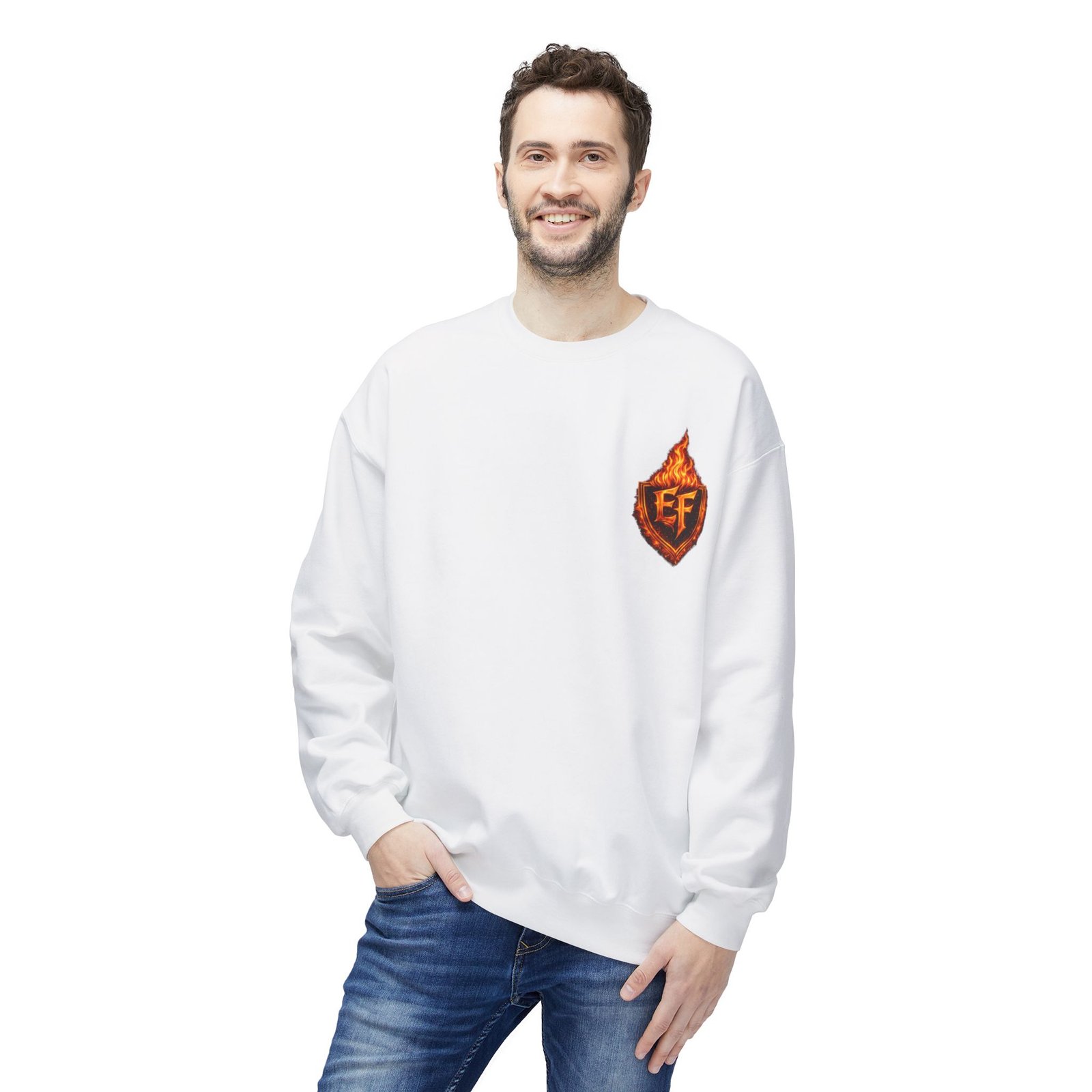 echoflame inferno dragon crewneck sweatshirt echoflame inferno dragon crewneck sweatshirt