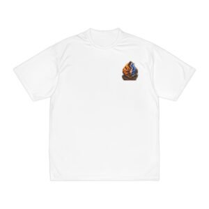echoflame fire and ice flame graphic t shirt | small chest & upper back print