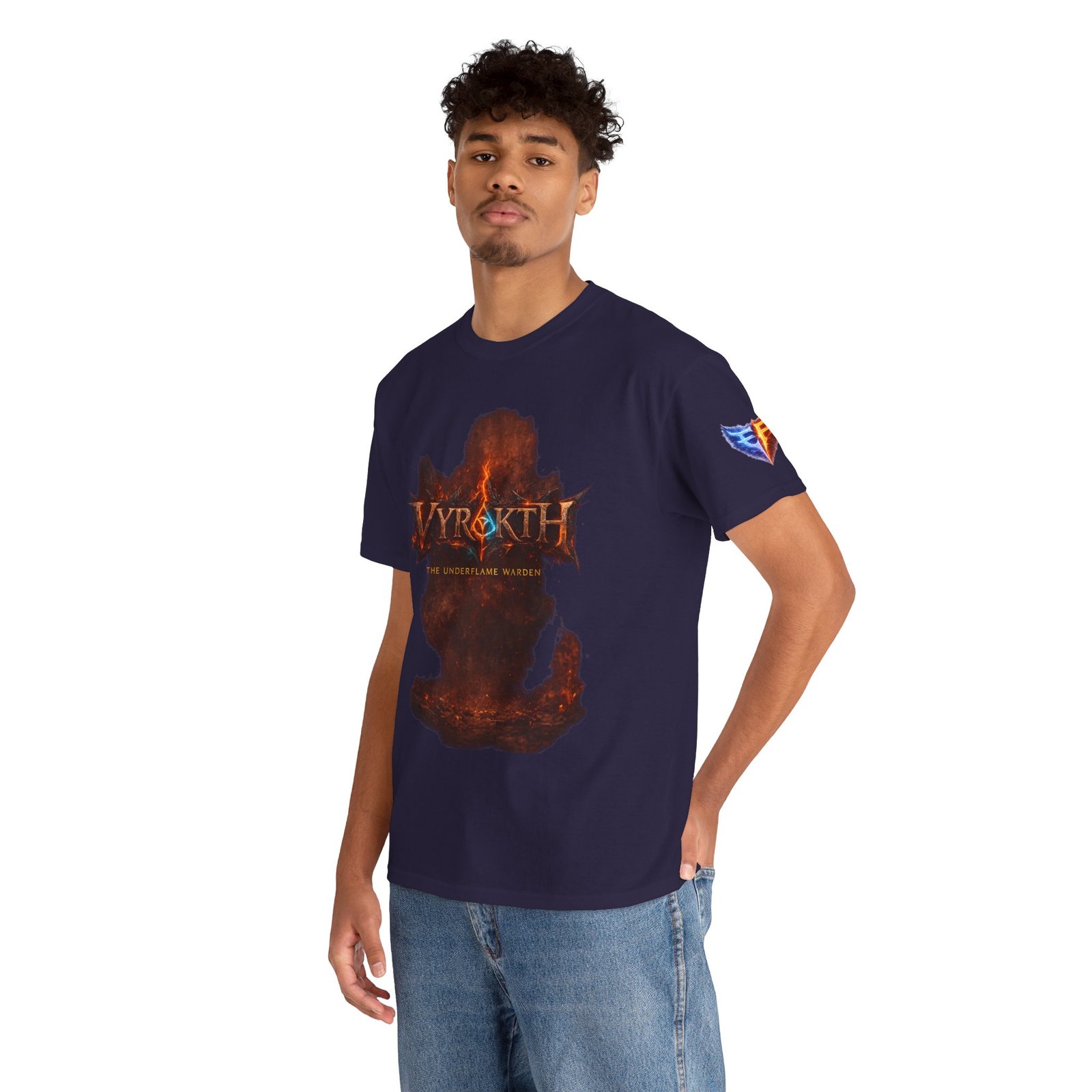echoflame vyrakth dragon silhouette tee — vyrakth fantasy dragon graphic t shirt echoflame vyrakth dragon silhouette tee — vyrakth fantasy dragon graphic t shirt