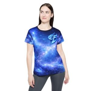 echoflame pegasus nebula sports jersey — women's galaxy pegasus all over print