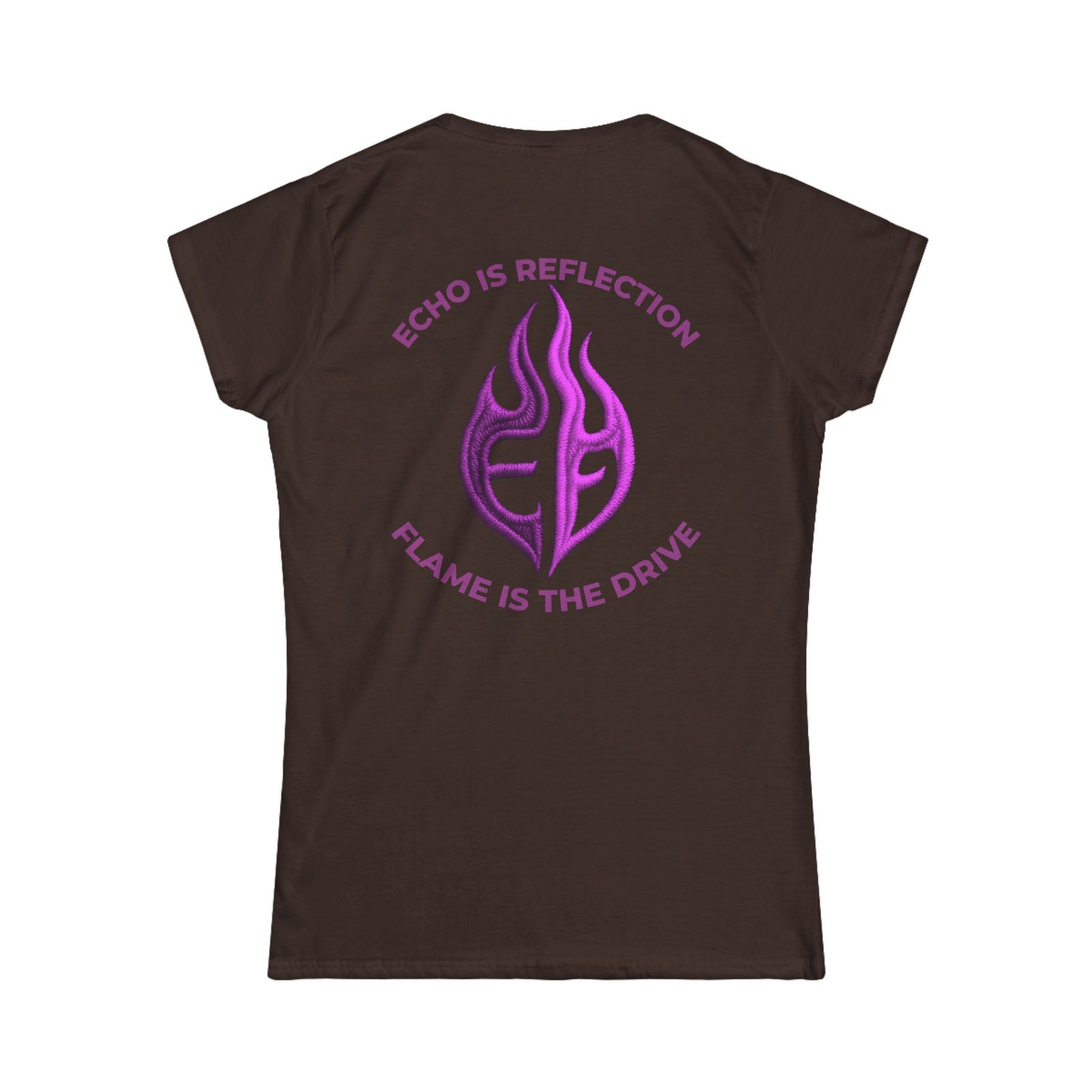 echoflame women's softstyle tee echoflame women's softstyle tee