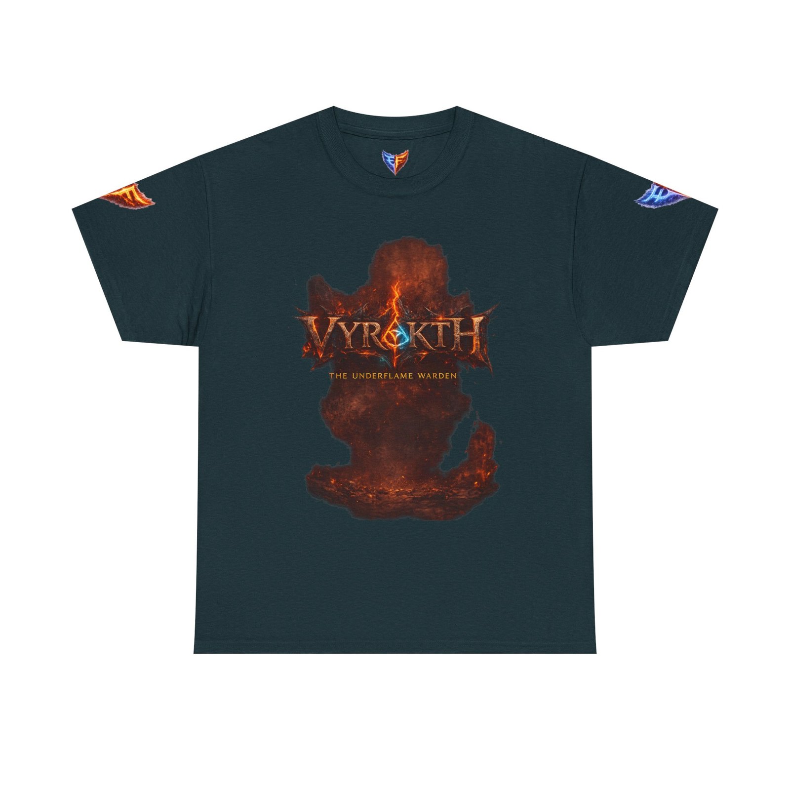 echoflame vyrakth dragon silhouette tee — vyrakth fantasy dragon graphic t shirt echoflame vyrakth dragon silhouette tee — vyrakth fantasy dragon graphic t shirt